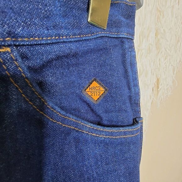 Wrangler Flame Resistant Relaxed Denim Jeans - Picture 9 of 12